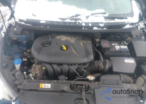 2014 Hyundai Elantra from USA, damaged, VIN KMHDH6AH8EU024415